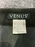 Venus Solid Black Casual Skirt Size 4 - photo 4
