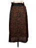 Zara Animal Print Brown Casual Skirt Size L - photo 2