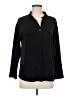 Lotusmile 100% Polyester Black Long Sleeve Blouse Size M - photo 1