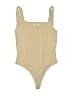 Babaton Solid Tan One Piece Swimsuit Size S - photo 1