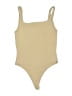Babaton Solid Tan One Piece Swimsuit Size S - photo 2
