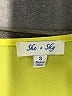 She + Sky 100% Polyester Yellow Short Sleeve Blouse Size S - photo 7