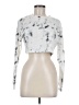 Shein Silver Long Sleeve T-Shirt Size M - photo 1