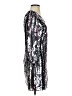 Sam Edelman 100% Polyester Metallic Silver Cocktail Dress Size 0 - photo 4