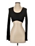 Shein Black Long Sleeve Top Size 4 - photo 1