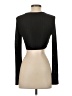 Shein Black Long Sleeve Top Size 4 - photo 2
