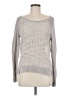Ann Taylor LOFT Metallic Silver Pullover Sweater Size M - photo 1