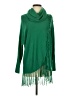 NY Collection 100% Acrylic Green Poncho Size S - photo 1