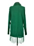 NY Collection 100% Acrylic Green Poncho Size S - photo 2