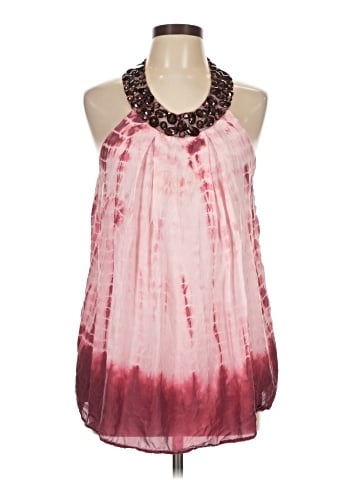 Velvet Sleeveless Silk Top (view 1)