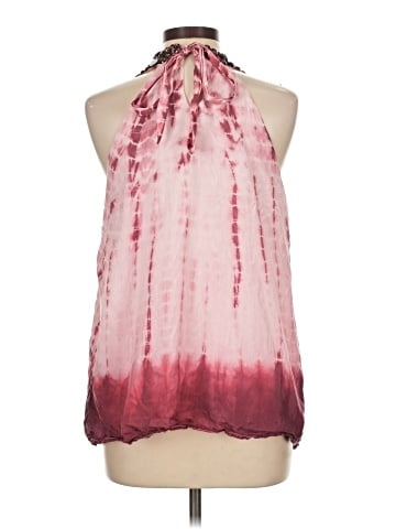 Velvet Sleeveless Silk Top (view 2)