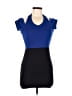 Sally Miller Color Block Blue Cocktail Dress Size XL - photo 1