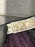 Koos 100% Wool Chevron-herringbone Blue Casual Skirt Size 8 - photo 4