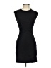 Aqua Solid Black Cocktail Dress Size XS - photo 1