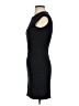 Aqua Solid Black Cocktail Dress Size XS - photo 5