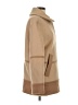 Club Monaco 100% Polyester Tan Coat Size S - photo 4
