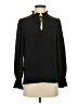 J.Crew 100% Polyester Black Long Sleeve Blouse Size XS - photo 1