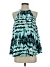 Decree 100% Polyester Teal Tank Top Size S - photo 1