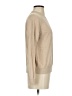 Minnie Rose Solid Tan Pullover Sweater Size S - photo 4