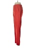 Theory Solid Red Linen Pants Size 2 - photo 5