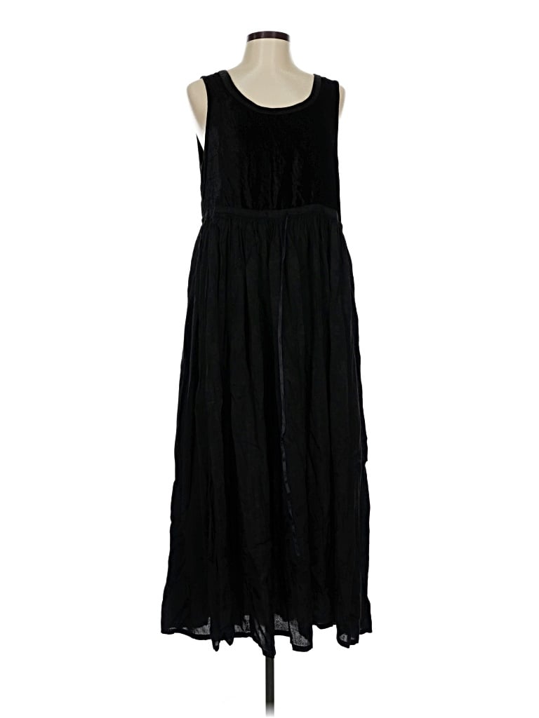 Pre-owned White Stag Casual Dress In Black