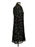 Veronica M. 100% Polyester Print Black Casual Dress Size XS - photo 4