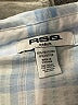 RSQ Checkered-gingham Blue Long Sleeve Blouse Size M - photo 7