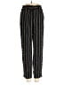 Express Stripes Black Casual Pants Size 00 - photo 1