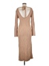 WAYF Tan Casual Dress Size M - photo 2