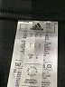Adidas 100% Polyester Solid Black Active Pants Size S - photo 4