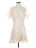 She + Sky 100% Polyester Ivory Cocktail Dress Size S - photo 1