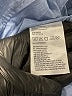 H&M 100% Cotton Chevron-herringbone Blue Long Sleeve Button-Down Shirt Size 10 - photo 4