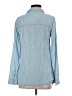 Native Youth 100% Modal Blue Long Sleeve Button-Down Shirt Size S - photo 2