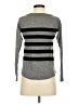 Ann Taylor Stripes Gray Pullover Sweater Size XS - photo 2