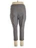 Elle Solid Gray Active Pants Size XXL - photo 2
