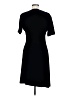 BCBGMAXAZRIA Solid Black Cocktail Dress Size M - photo 2
