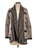 Pixley Chevron-herringbone Tan Cardigan Size S - photo 1
