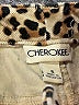 Cherokee Animal Print Gold Casual Pants Size 6 - photo 3