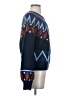 Sundry Chevron-herringbone Blue Pullover Sweater Size S - photo 4