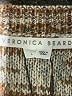 Veronica Beard Ivory Tan 3/4 Sleeve Top Size L - photo 6