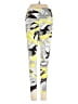 Layer 8 Print Yellow Active Pants Size XS - photo 2
