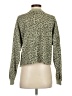 American Eagle Outfitters Animal Print Green Pullover Sweater Size S - photo 2