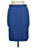 BCBGeneration Chevron-herringbone Blue Casual Skirt Size Med - Lg - photo 2
