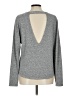 White House Black Market Gray Pullover Sweater Size L - photo 2