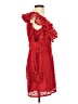 French Connection 100% Polyester Red Cocktail Dress Size 2 - photo 4