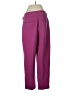 Ann Taylor Color Block Purple Casual Pants Size 4 - photo 2