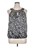 Allison Taylor Black Sleeveless Blouse Size XL - photo 1