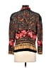 Carole Little Print Gold Red Jacket Size S (estimated) - photo 2
