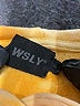 WSLY Tie-dye Yellow Pullover Hoodie Size S - photo 7