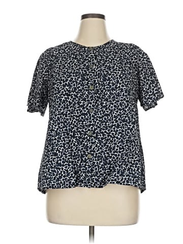 Who What Wear Short Sleeve Blouse (view 1)